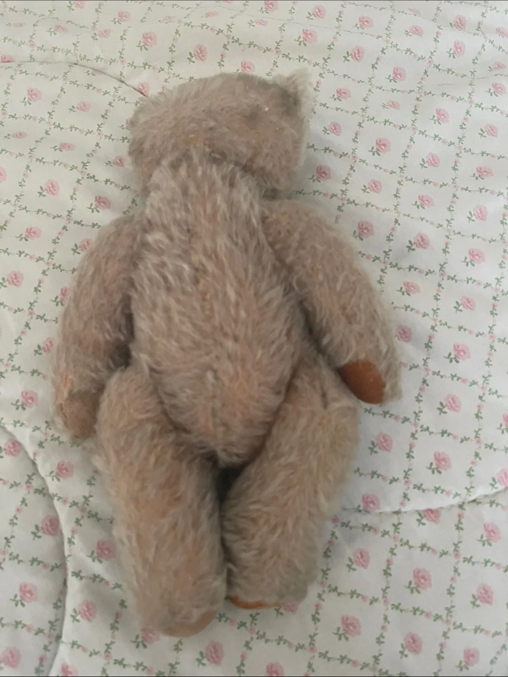 Antique well loved jointed growler steiff teddy bear